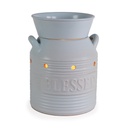 Blue Blessed Wax Warmer